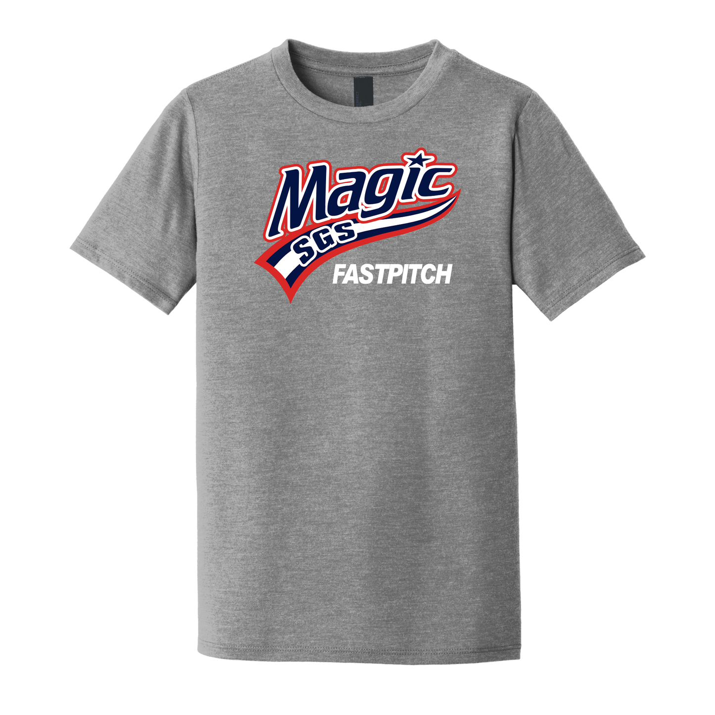 Magic Fastpitch Short Sleeve Soft Triblend Tee UNISEX (DM130)