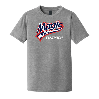 Magic Fastpitch Short Sleeve Soft Triblend Tee UNISEX (DM130)