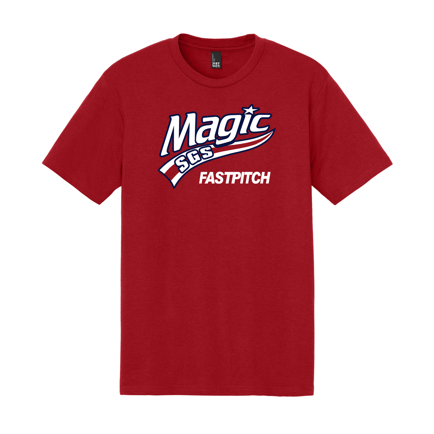 Magic Fastpitch Short Sleeve Soft Triblend Tee UNISEX (DM130)