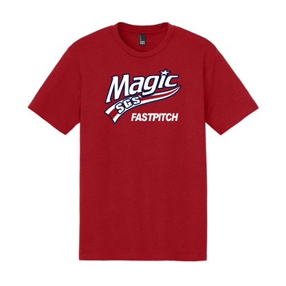Magic Fastpitch Short Sleeve Soft Triblend Tee UNISEX (DM130)