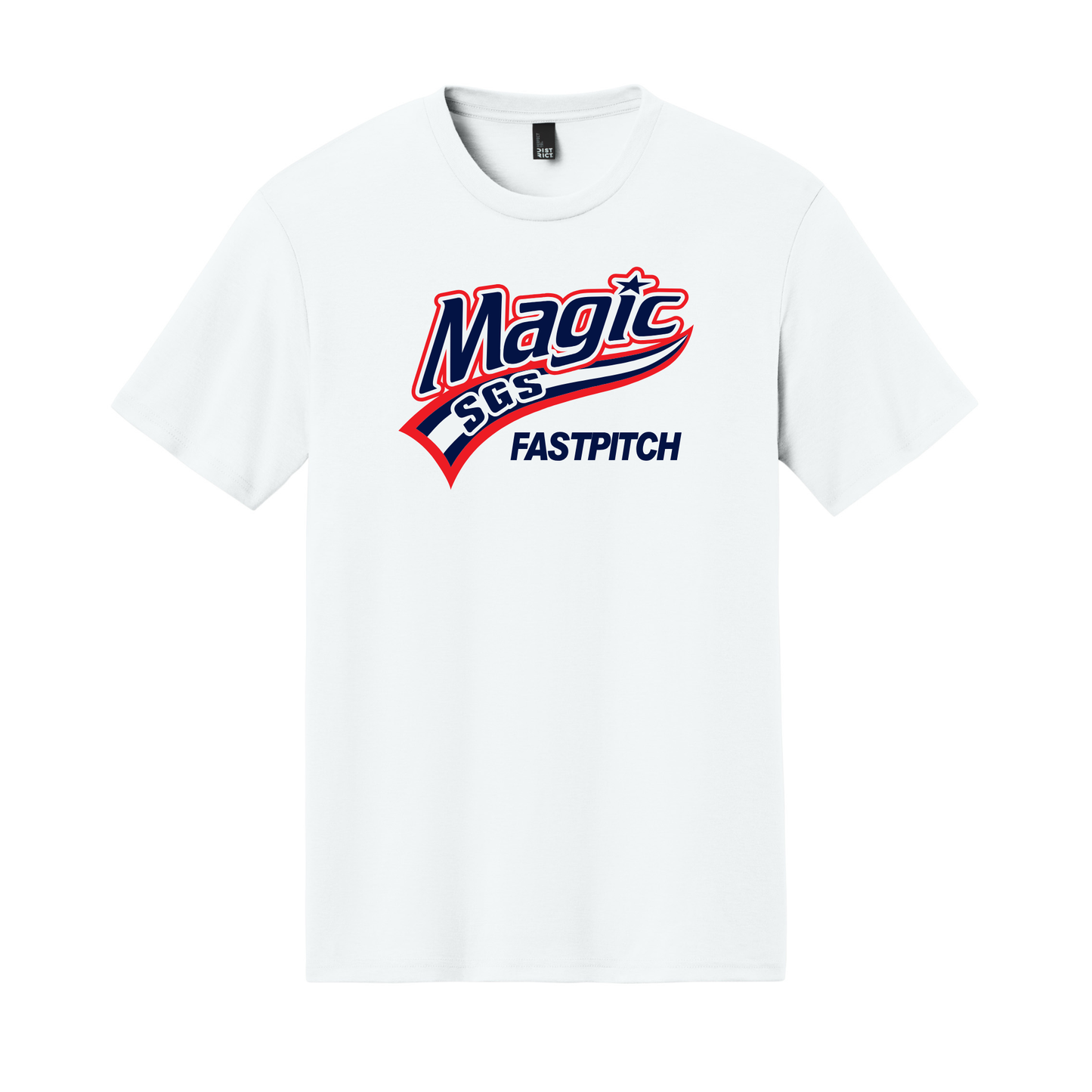 Magic Fastpitch Short Sleeve Soft Triblend Tee UNISEX (DM130)