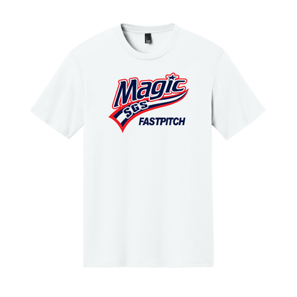 Magic Fastpitch Short Sleeve Soft Triblend Tee UNISEX (DM130)