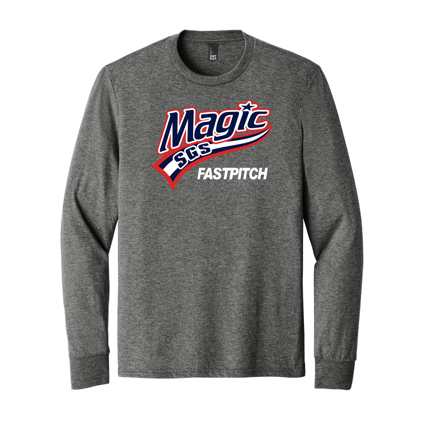 Magic Fastpitch Unisex Long Sleeve Soft Triblend Tee (DM132)