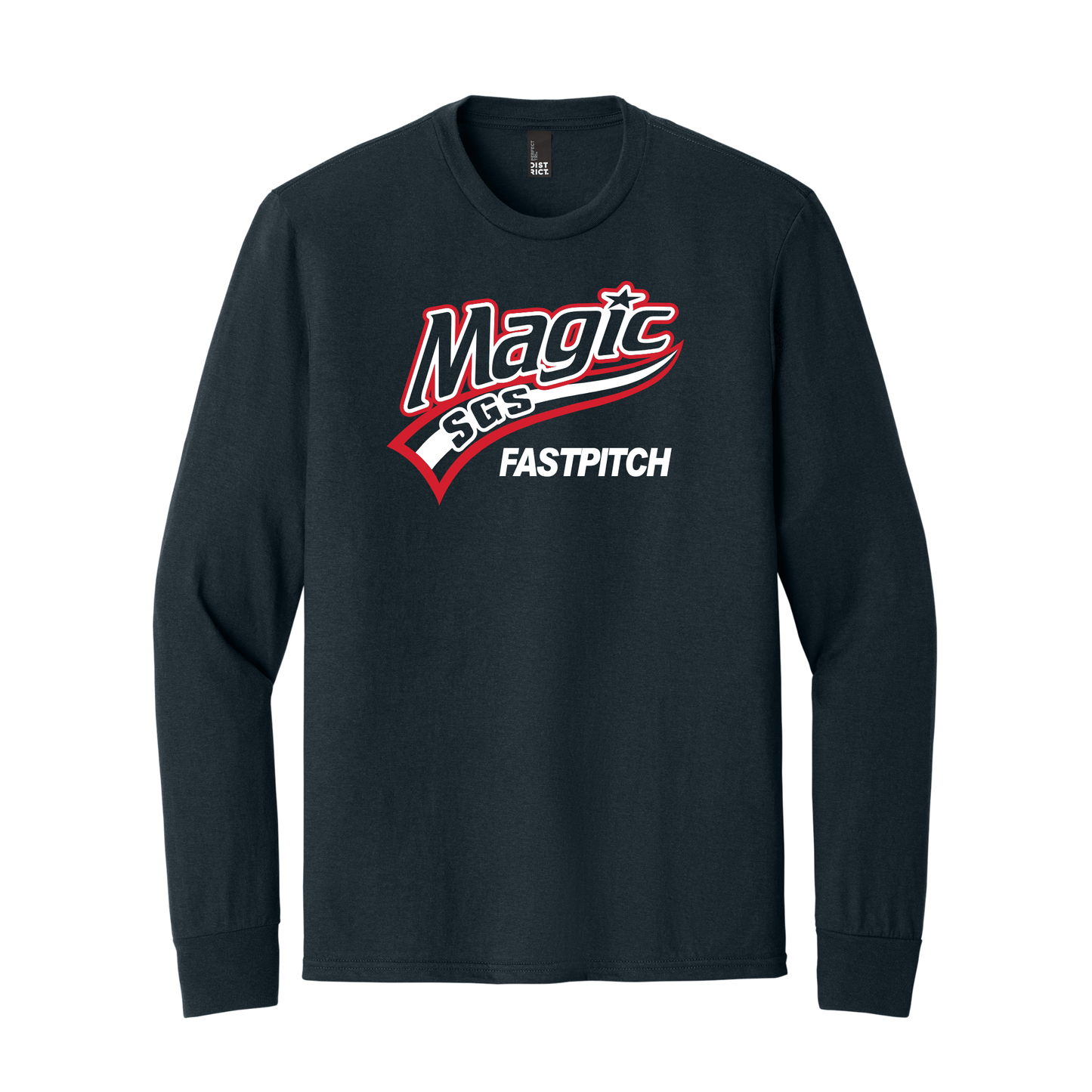 Magic Fastpitch Unisex Long Sleeve Soft Triblend Tee (DM132)