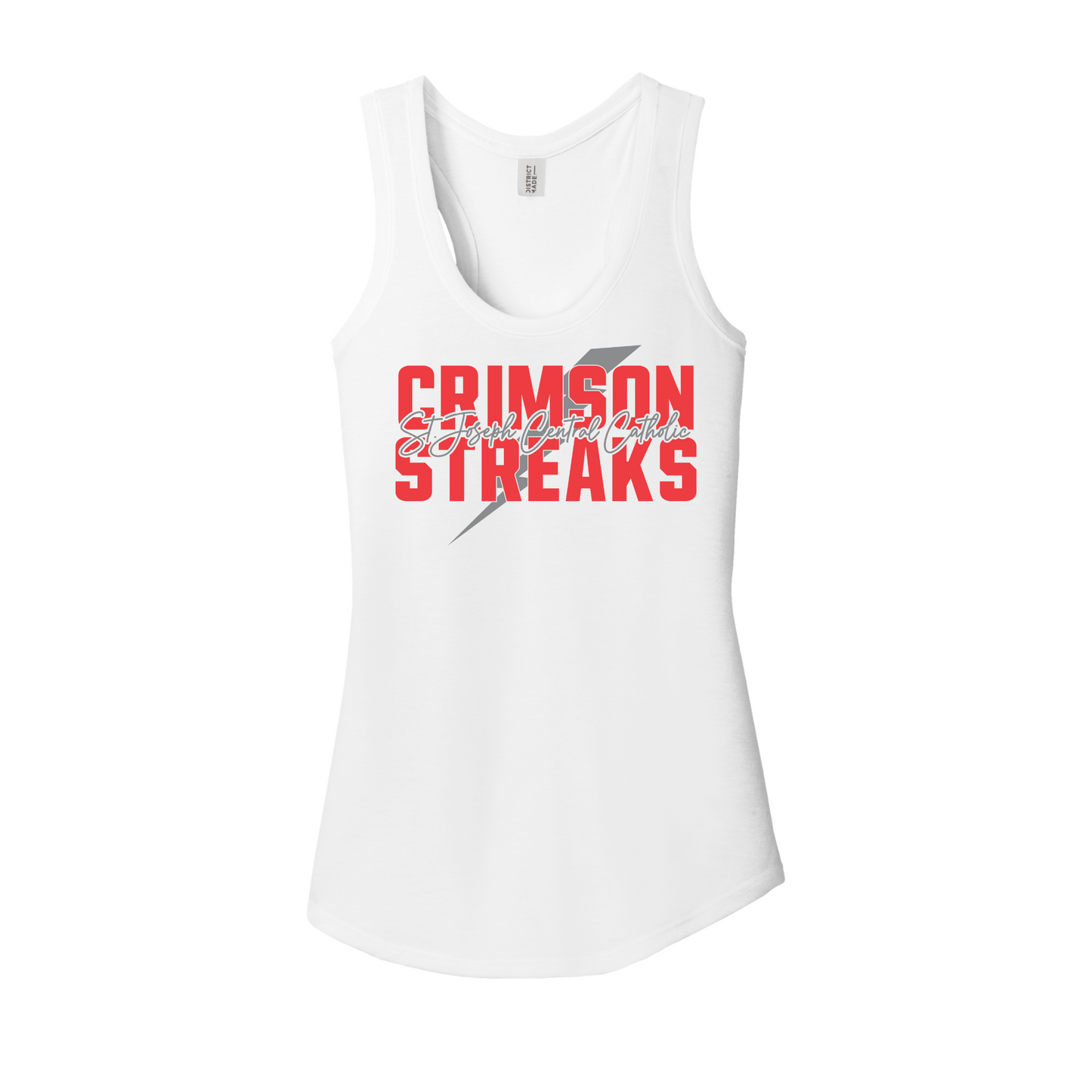 SJCC/BHCS (SJAS-25) Design on District ® Women’s Perfect Tri ® Racerback Tank (DM138L)