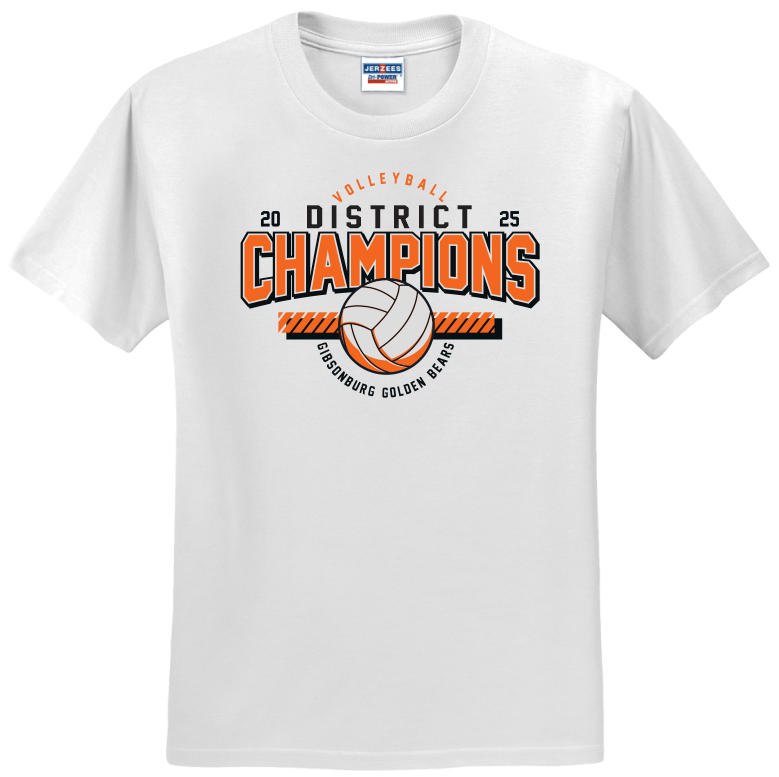 Gibsonburg Volleyball District Champions Apparel