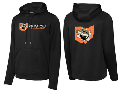 Black Swamp Youth Fishing Club Sport-Tek® Youth Sport-Wick® Fleece Hooded Pullover (F244/YST244)