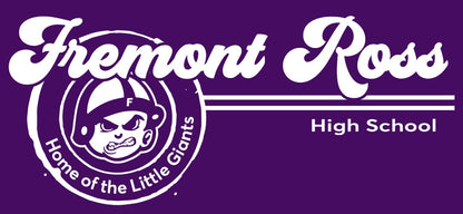 Fremont Ross (FRAS-40) Design on Optional Apparel