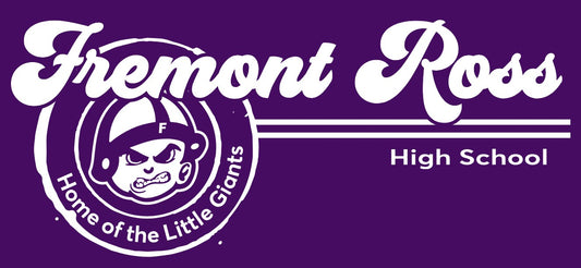 Fremont Ross (FRAS-40) Design on Optional Apparel