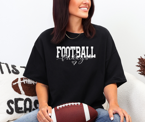Football Fridays Shirt, Football Fan Shirt, Friday Night Football Shirt (29M)