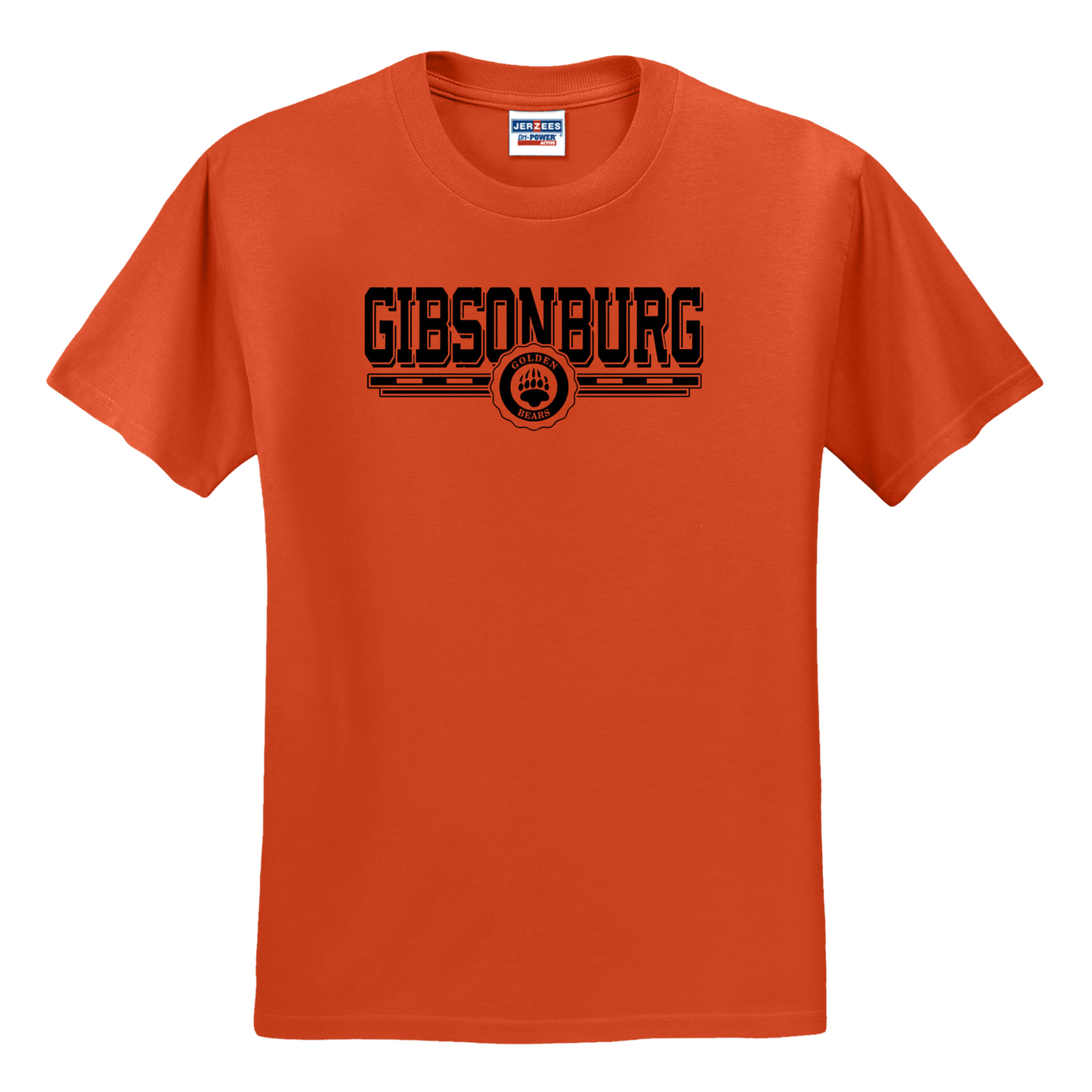 Gibsonburg (GBAS-10) Design on Optional Apparel