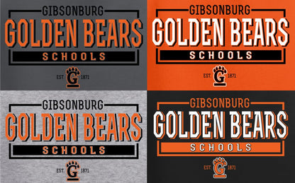 Gibsonburg (GBAS-44) Design on Optional Apparel