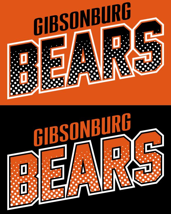 Gibsonburg (GBAS-45) Design on Optional Apparel