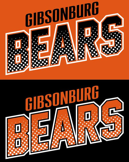 Gibsonburg (GBAS-45) Design on Optional Apparel