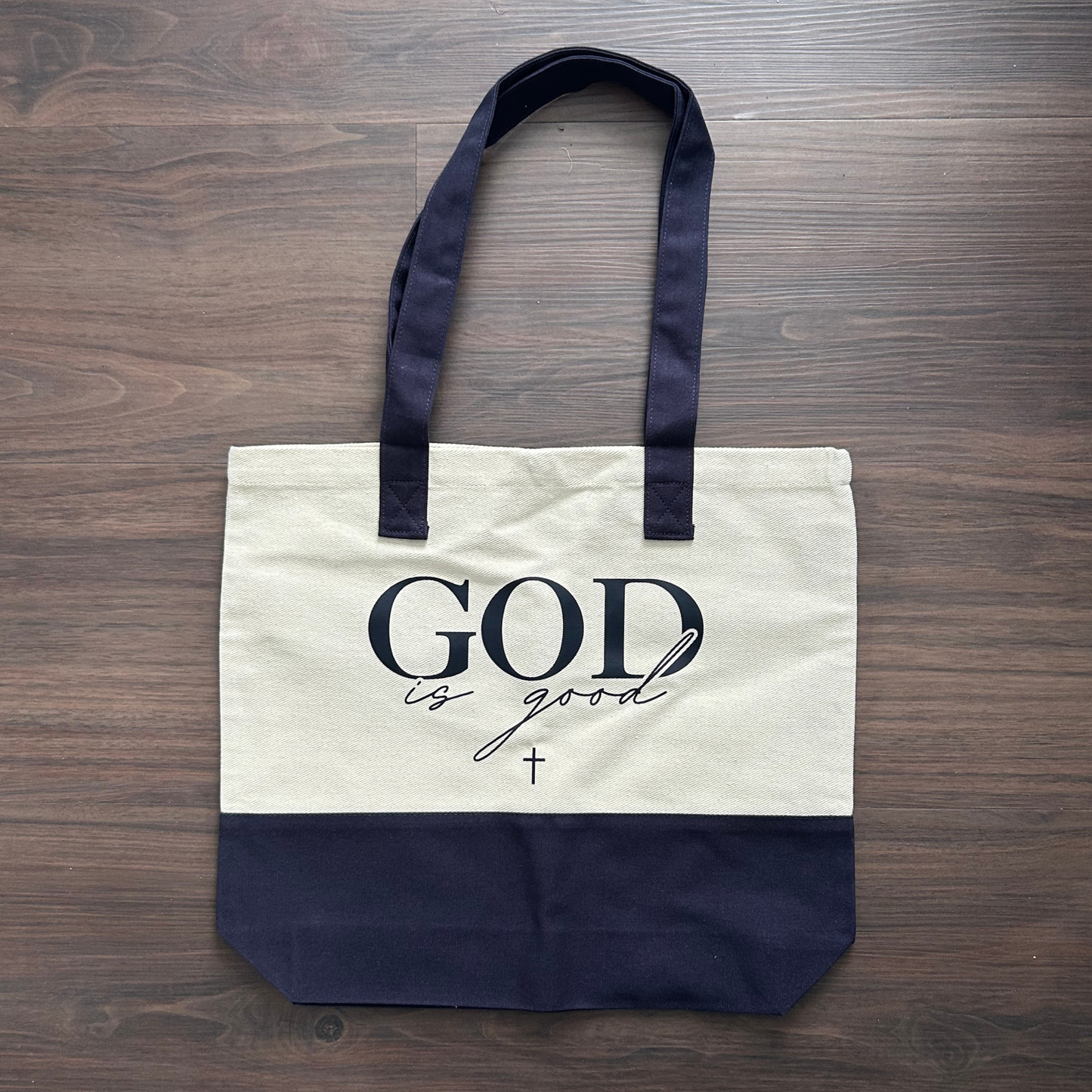 God is Good Tote Bag, Christian Bag, Bible Bag