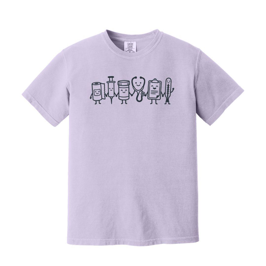 Happy Healthcare Shirt, Nurse Shirt, CNA Shirt, Doctor Shirt (1717)