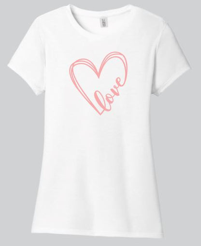 Love Heart Shirt, Valentine's Day Shirt, Women's Shirt, Kids Shirt