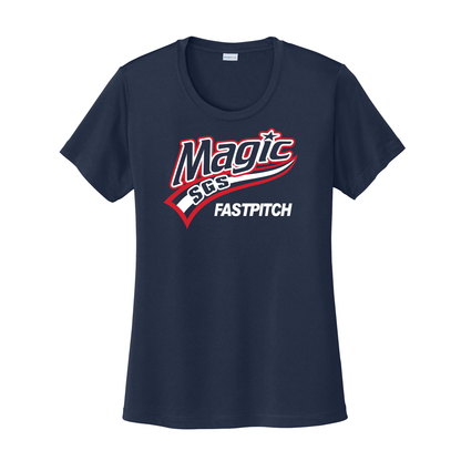 Magic Fastpitch LADIES Drifit Short Sleeve Tee (LST350)