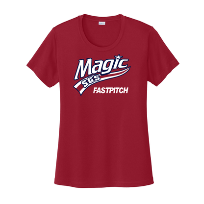 Magic Fastpitch LADIES Drifit Short Sleeve Tee (LST350)