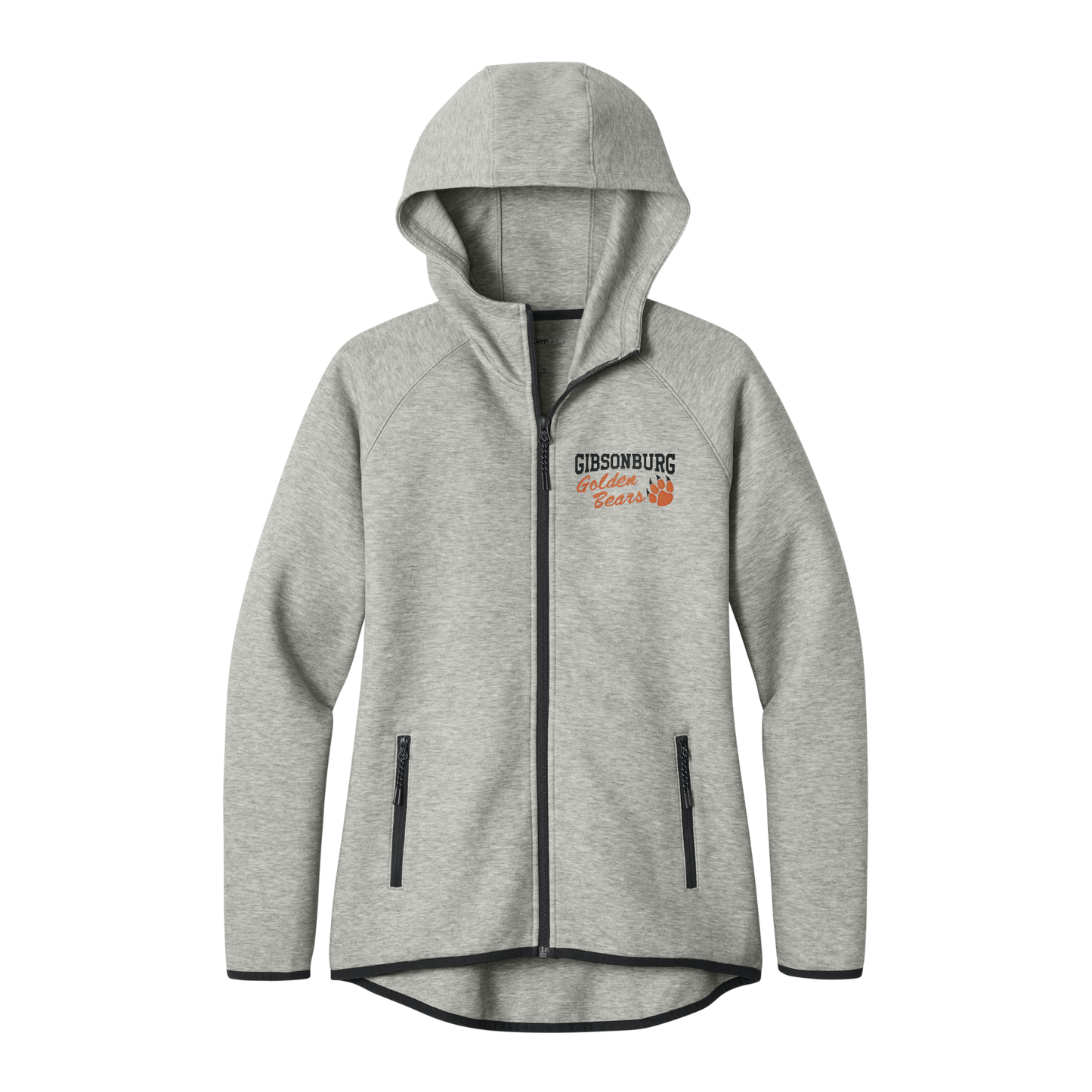 Gibsonburg Sport-Tek® Phenom Full-Zip Hoodie (ST840/LST840) EMB (EGBAS-06)