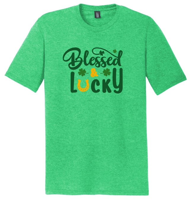 Blessed & Lucky St. Patrick's Day - Shirt