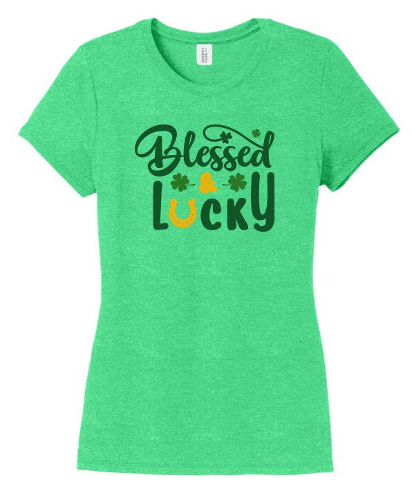 Blessed & Lucky St. Patrick's Day - Shirt