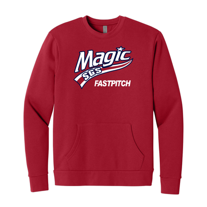 Magic Fastpitch Next Level Apparel® Santa Barbara Pocket Sweatshirt (NL9001)