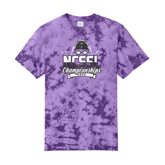 NCSSL Championships 2026 Tie Dye Short Sleeve T-Shirt (PC145)