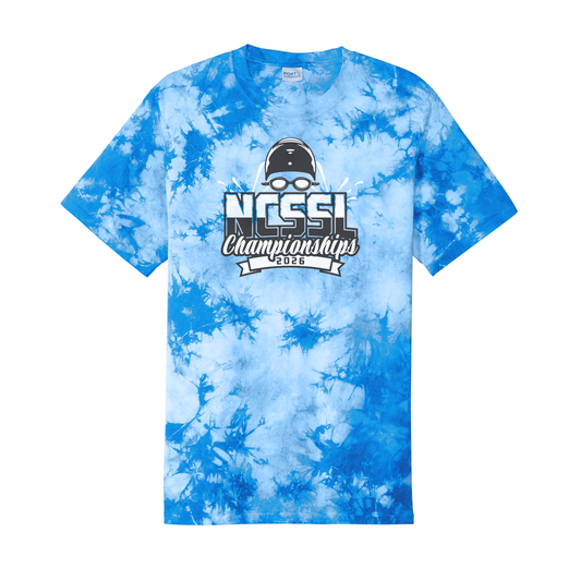 NCSSL Championships 2026 Tie Dye Short Sleeve T-Shirt (PC145)