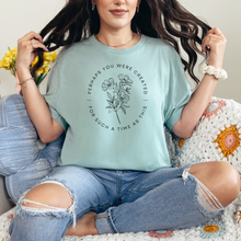 Perhaps You Were Created For Such A Time As This Shirt, Christian Shirt, Spring Shirt, Flower Shirt (3413)