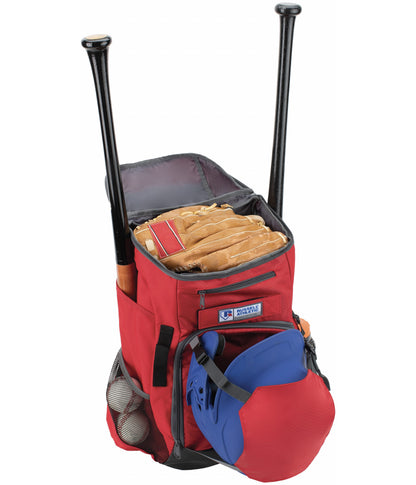 Burgoon Baseball Diamond Gear Backpack (R01DWM)