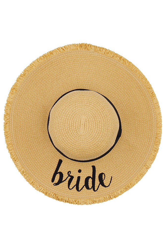 C.C BEANIE SUN HAT-ST-2025 WITH FRINGE