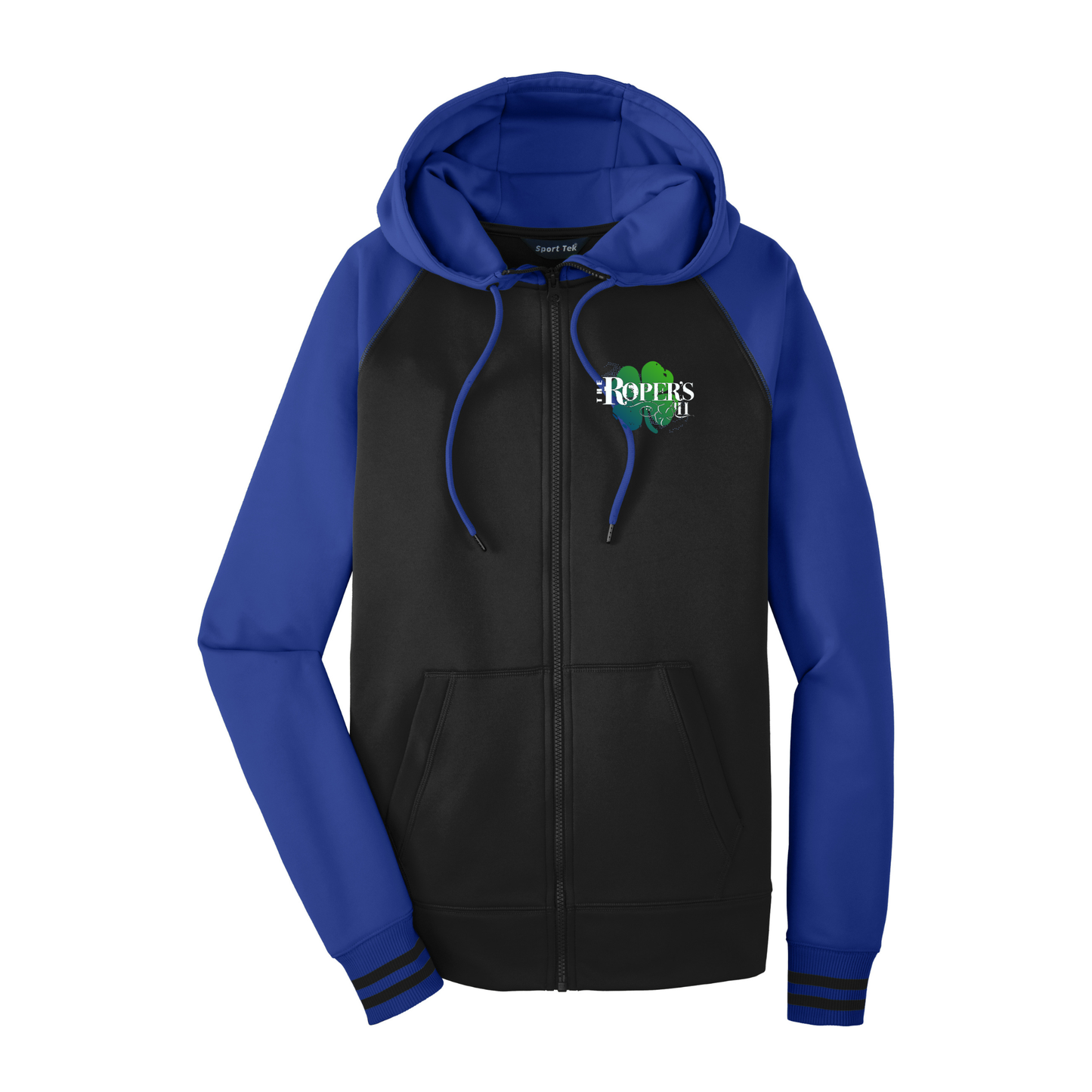 The Ropers 4-H Club Sport-Tek® Sport-Wick® Varsity Fleece Full-Zip Hooded Jacket (ST236/LST236) DTF