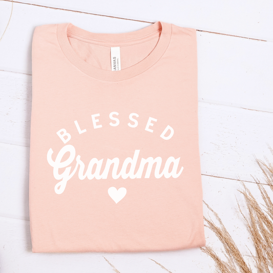 Blessed Grandma Shirt, Grandma Shirt, Women's Shirt, BELLA+CANVAS