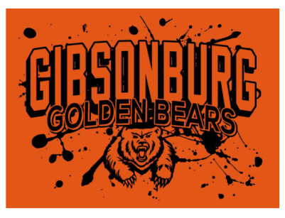 Gibsonburg (GBAS-28) Design on Optional Apparel