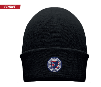 Ohio Tert- Pacific Headwear Premium Cuff Beanie- with woven patch (650K)