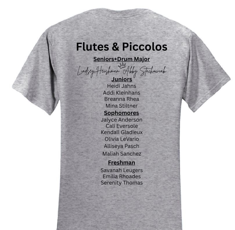 FRMLG Section Shirts- Flutes- Tees and Sweatshirts