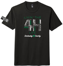 Sandusky County 4-H Short Sleeve Triblend Tee (DM130)