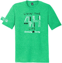 Sandusky County 4-H Short Sleeve Triblend Tee (DM130)
