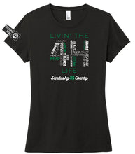 Sandusky County 4-H Short Sleeve Triblend Tee (DM130)