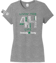 Sandusky County 4-H Short Sleeve Triblend Tee (DM130)