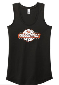 2024 Gibsonburg Volleyball Tri-Blend Racerback Tank Top (DM138L) DESIGN 1