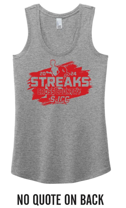 2024 SJCC Cross Country Tri-Blend Racerback Tank Top (DM138L)