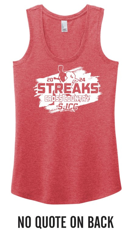 2024 SJCC Cross Country Tri-Blend Racerback Tank Top (DM138L)
