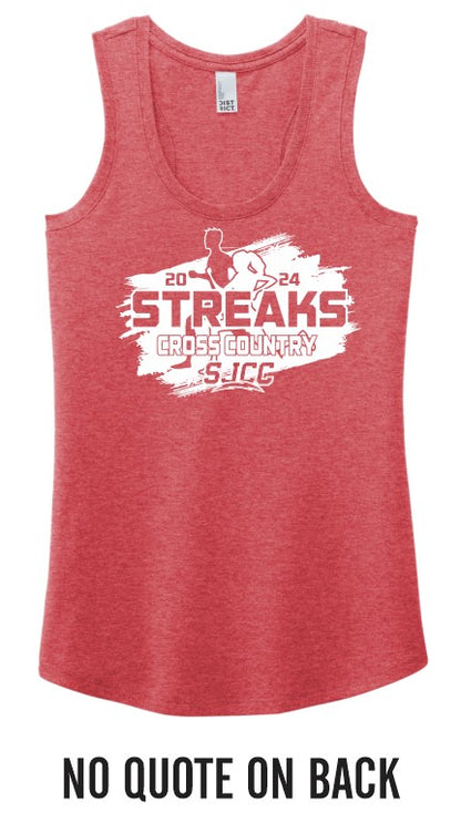 2024 SJCC Cross Country Tri-Blend Racerback Tank Top (DM138L)