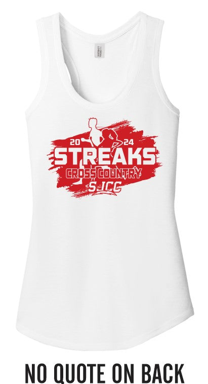 2024 SJCC Cross Country Tri-Blend Racerback Tank Top (DM138L)