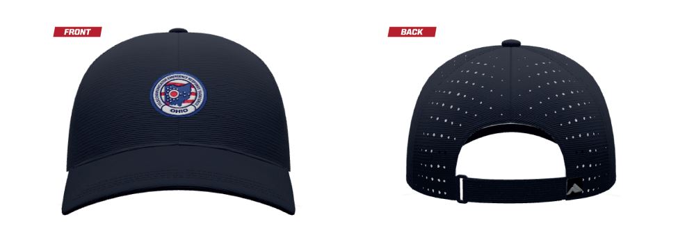 Ohio Tert- Pacific Headwear Lite Series Perforated Cap with woven patch