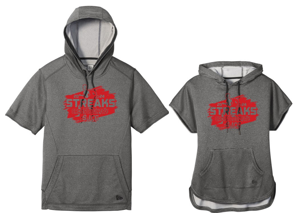 2024 SJCC Cross Country New Era ® Performance Terry Short Sleeve Hoodie (NEA533/LNEA533)
