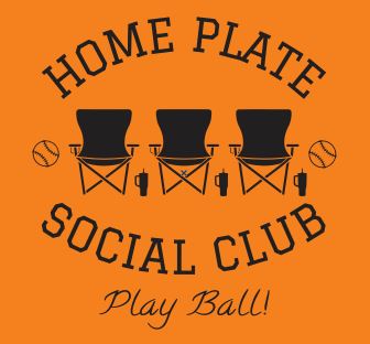 Home Plate Social Club- Short Sleeve Basic Tee- Choice of Color