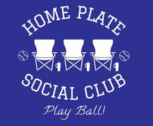 Home Plate Social Club- Hooded Sweatshirt- Choice of Color